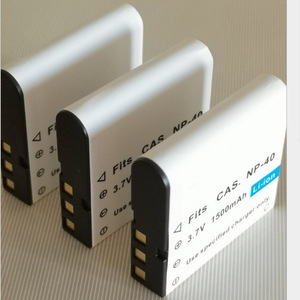 NP-40 <b>Rechargeable</b> Lithium <b>Battery</b> 3.7V 1500mAh For Camera Camcorder Use Specified Charger Only - Product Image 2