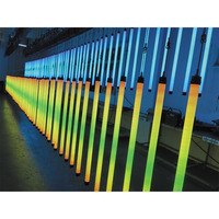 Éclairage de scène professionnel BOTAI Abyss, panneau de sol magnétique à LED, matrice lumineuse, indice de protection IP65, pour les clubs et les mariages (50x50cm/60x60cm)