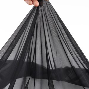 Malla de nailon y spandex ultrafina elástica en 4 direcciones, precortada de 5 yardas, 152,4 cm de ancho, tela de red ligera, transparente y resistente - Product Image 4