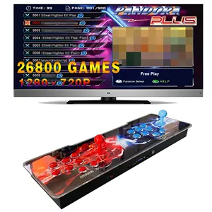 Nuevo producto 26800 en 1 consola de juegos arcade fabricante de consola de videojuegos de joystick al por mayor caja de juegos Arcade