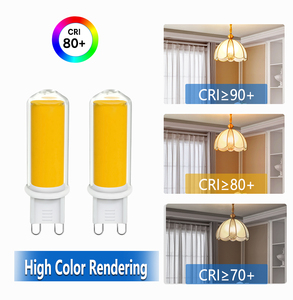 หลอดไฟ LED G9 COB 4.2W AC120V มุมกระจายแสง 360 องศา ไม่กระพริบ ฐานแก้ว ได้รับการรับรองมาตรฐาน ETL - Product Image 3