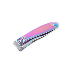 Prix direct usine Nouveauté Coupe-ongles moyens pour doigts et orteils en acier au carbone plaqué or, durables et portables - Product Image 1