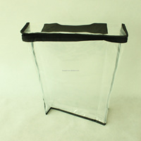 Sacs d'emballage de sac de rangement de drap de lit en PVC Transparent à glissière pour literie de draps de lit