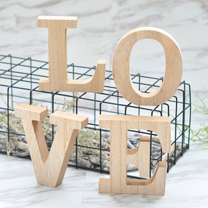 Custom 3D <strong>Wooden</strong> Love Signs Freestanding <strong>Letter</strong>, <strong>Wooden</strong> Alphabet Wall <strong>Letter</strong> for Wall Decor Decorative Party Decor DIY Craft - Product Image 2