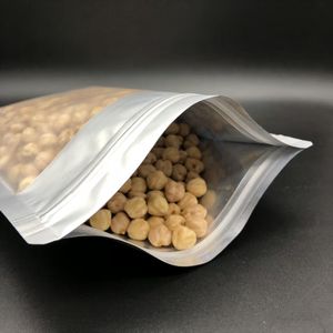 ถุงซิปล็อคใสแบบตั้งได้ พิมพ์กราเวียร์ สำหรับบรรจุภัณฑ์ชาและอาหาร วัสดุ PET/PE ขายส่ง - Product Image 2