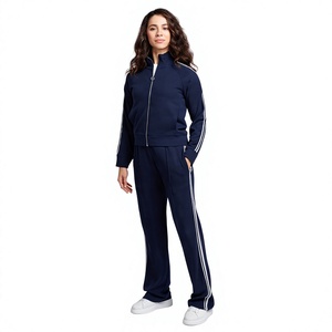 Survêtement d'hiver personnalisé pour femme, chaud, respirant, séchage rapide, mode, uni, manches longues, collection 2026. - Product Image 1