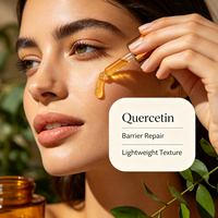 Sérum Visage Quercétine Marque Blanche PDRN Panthénol Acide Férulique Antioxydant Réparateur Barrière Cutanée Apaisant Hydratant