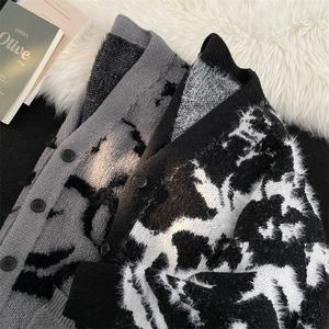 Suéter de Mohair Sólido Personalizado para Hombre con Color Jaspeado y Tinte Espacial, Antiencogimiento y Antiarrugas, para Otoño - Product Image 5