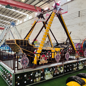 8-12 sièges enfants pas cher petit <span class=keywords><strong>jeu</strong></span> d'amusement passionnant style vintage fête foraine aire de jeux attraction mini bateau <span class=keywords><strong>pirate</strong></span> chaud à vendre - Product Image 3