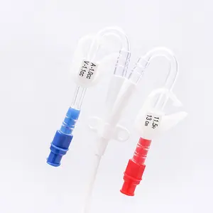 Medical Disposable Clinic Consumable Hemodialysis Catheter Set Kit Blood Dialyzer Single Double Triple Lumen