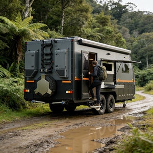 <span class=keywords><strong>Caravana</strong></span> de Viaje Tipo Campervan 2025, Venta Caliente del Fabricante, Cama King Size, Autocaravana, RV 4x4 Todoterreno - Product Image 3