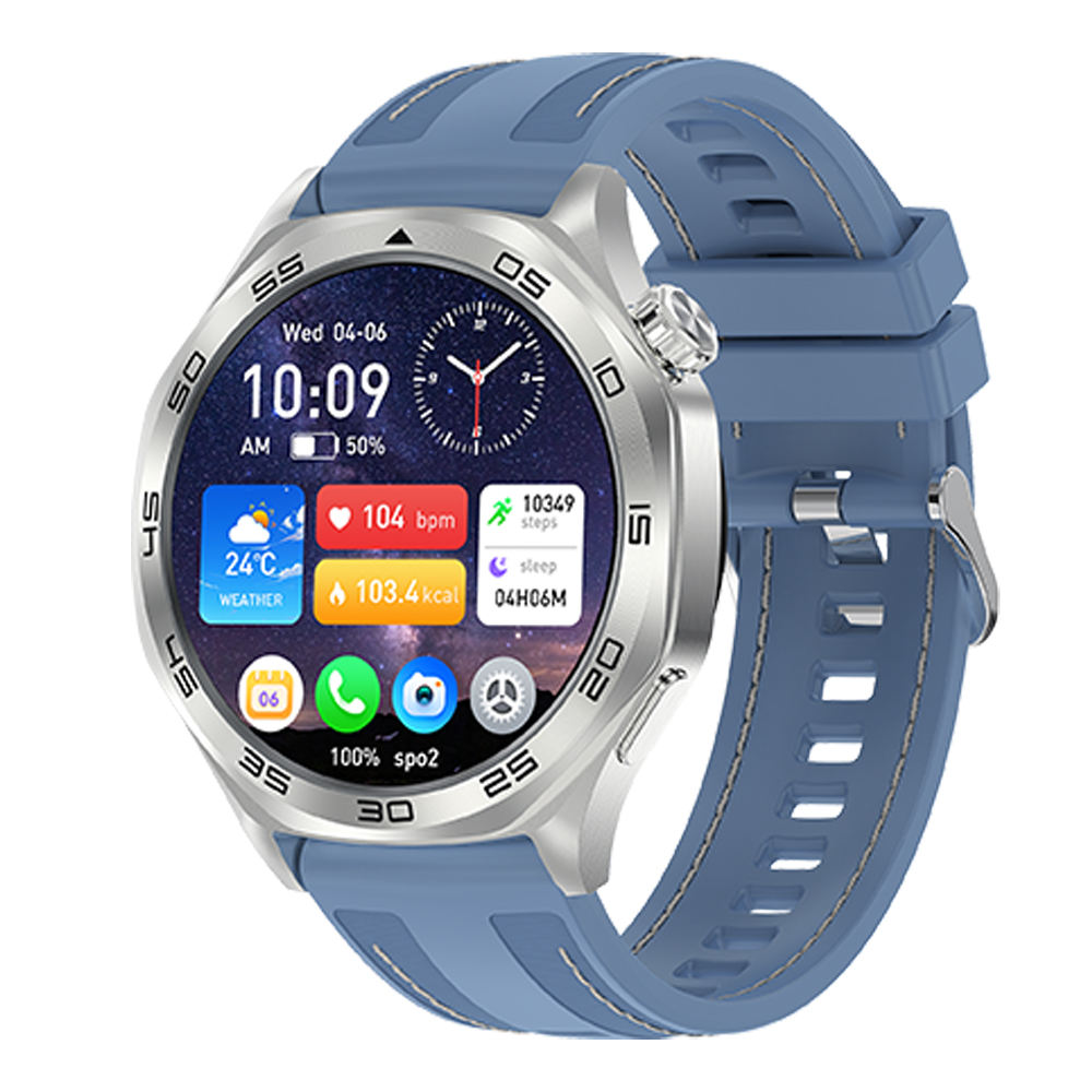 AK83 Sport Relojes Smartwatch1.46Inch BT Call Blood Pressure Music Control BT Call Sports Men Smart Watch 2025