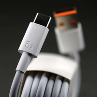 Cable de Datos Inteligente USB a Tipo C de 66w, Cable de Carga USB-C, Cable de Datos, Cable de Carga para Teléfono Móvil