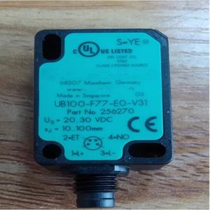 Ub100-f77-e0-v31ระดับเซ็นเซอร์อัลตราโซนิกและความใกล้ชิดสำหรับอุปกรณ์ไฟฟ้า - Product Image 1