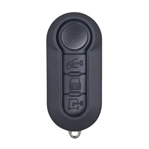 Boîtier <span class=keywords><strong>de</strong></span> <span class=keywords><strong>clé</strong></span> <span class=keywords><strong>de</strong></span> voiture en plastique <span class=keywords><strong>de</strong></span> remplacement avec 3 boutons et lame pliable pour <span class=keywords><strong>500</strong></span> - Product Image 2