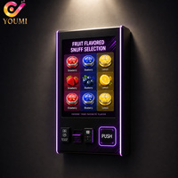 Distributeur automatique mural intelligent de snus, Zyn et cigares, avec garantie mondiale, vérification de l'âge et écran tactile publicitaire HD de 32 pouces