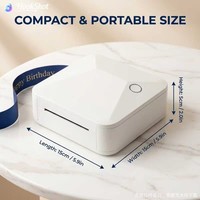 Imprimante à ruban Marklife R15 certifiée ROHS, machine de fabrication d'étiquettes DIY, machine de transfert thermique, compatibilité mobile sans fil
