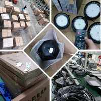 Projecteur large à capteur de mouvement DC RGB SMD3030, projecteur 1000W, éclairage LED de stade, luminaire suspendu de jardin, éclairage solaire intérieur pour auvent, escaliers, coin