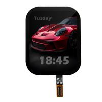 Module d'affichage AMOLED OLED de 1,96 pouce, 410x502 QSPI, 600 nits, écran carré pour montres intelligentes et appareils portables