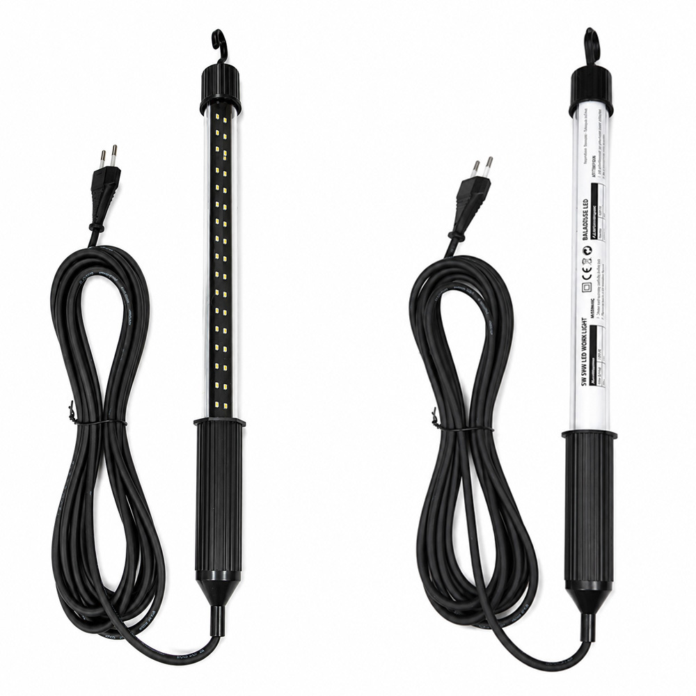 110-220V 5W 36led Work Light with 5m Cable Repair Work Light with Hook for Car Repair Workshop