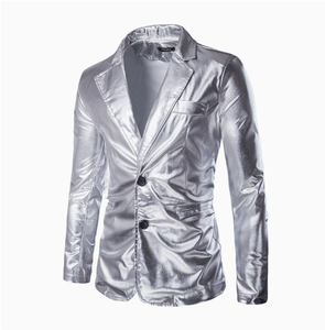 <span class=keywords><strong>Blazer</strong></span> Monopetto Elegante da <span class=keywords><strong>Uomo</strong></span> OEM ODM, Giacca da <span class=keywords><strong>Completo</strong></span> Slim Fit con Chiusura a Bottoni, Abbigliamento Formale Versatile per <span class=keywords><strong>Uomo</strong></span> - Product Image 3