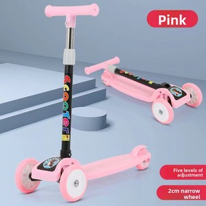 สกู๊ตเตอร์พับได้สำหรับเด็ก1-5มีสามล้อสามารถปรับความสูงได้ - Product Image 6