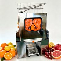 NS2000E-3 Commerciële Automatische Sinaasappelsapcentrifuge met Waterdichte Rubberen Bescherming Kleine Metalen Versnellingsbak 40-90mm Citrusvruchten