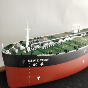 O.A.S Factory 100% Modelo de barco de alta calidad hecho a mano Regalo de negocios personalizado 100cm Modelo de barco cisterna químico - Product Image 3