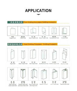 CFM-9B/2 Elektrische Desktop Papier Vouwmachine Automatische Handleiding 80 M/min A4 <span class=keywords><strong>Folder</strong></span> Bookle Brochure Document Kleine Bedrijf - Product Image 6
