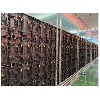 Layar LED Sewa Panggung Berkualitas Tinggi P3.91 untuk Konser dan Acara dengan Panel Kabinet Aluminium Die-casting 500x500mm