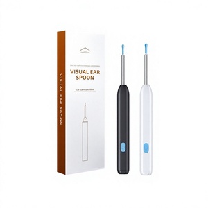 Caméra d'examen auriculaire HD 1080P pour le nettoyage du cérumen, <span class=keywords><strong>Otoscope</strong></span> autonome 3,9 mm avec 6 LED, rechargeable par USB, disponible en OEM, vente en gros - Product Image 1