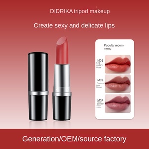 <span class=keywords><strong>Rouge</strong></span> à lèvres mat authentique de marque haut de gamme, non décolorant, anti-transfert, hydratant, produit de beauté pour le commerce - Product Image 3