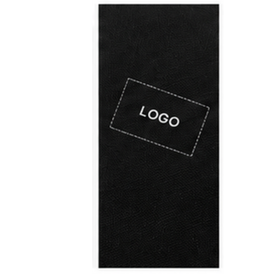 Polo noir pour homme, manches courtes, coupe classique, t-shirt décontracté, uniforme, avec patch logo sur la poitrine, col classique - Product Image 5