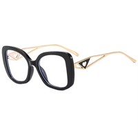 Lunettes œil-de-chat pour femme, monture large, photochromiques, anti-lumière bleue, design cœur triangulaire inversé, style simple et coloré, tendance niche