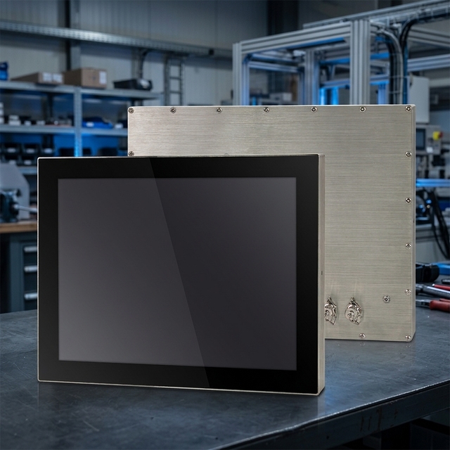 High Performance IP69K Stainless Steel Waterproof Panel PC 15" Core I5 Fanless Industrial Touch Computer