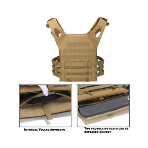 سترة تكتيكية للألعاب الخارجية، معدات البقاء على قيد الحياة في الميدان، سترة واقية تكتيكية للتدريب والمغامرات - Product Image 4