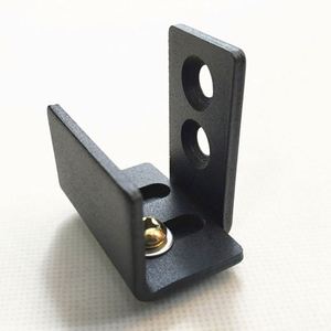 รางเลื่อนประตูบานเลื่อนแบบโมเดิร์นสีดำ WEKIS คุณภาพสูง ติดผนัง ปรับระดับได้ สำหรับห้องครัวและห้องนั่งเล่น - Product Image 2