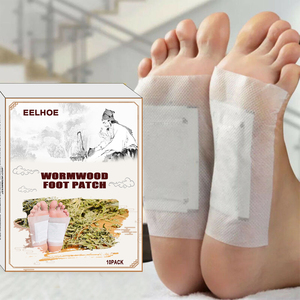 EELHOE massaggiatore per il piede per il sonno assistenza Cross Border Wet Foot Patch con assenzio per la cura del piede relax per il commercio estero - Product Image 2