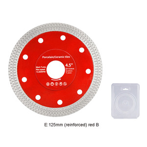 Lame de scie diamantée 115/125 mm pour carrelage en porcelaine et céramique, disque de coupe sec/humide, outils pour meuleuse d'angle - Product Image 3