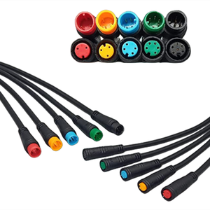 M6 konektor kabel tahan air 4-core solar panel garis penghubung 2-6-core sensor pria dan wanita docking plug - Product Image 3