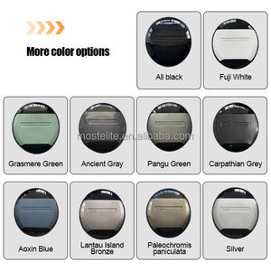 Housse de roue de secours en PP noir brillant de haute qualité pour Land Rover Defender 90 110 130 - Product Image 3