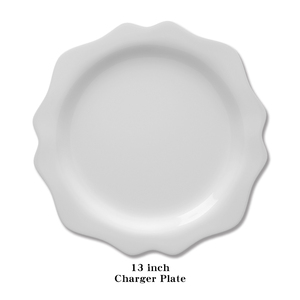 Set di Piatti in Porcellana Bone China Personalizzati di Alta Qualità, Piatti Decorativi a Forma di Girasole, Piatti Bianchi in Ceramica per Casa, Matrimoni ed Eventi - Product Image 2