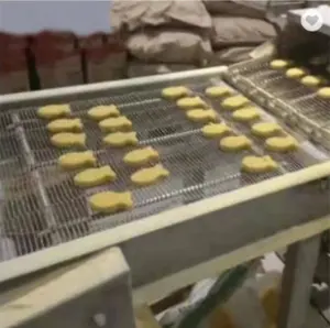 Automatic Burger Patty Forming Machines Chicken Nugget Production Line Apple Pie Making Machine