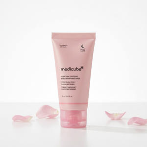 Mascarilla Nocturna Calmante e Iluminadora con Cafeína Rosa PDRN de Medicube, 75 ml - Product Image 1