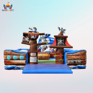 Château gonflable populaire pour adultes et enfants, vente chaude 2026, en PVC, installation facile, thème pirate personnalisé - Product Image 5