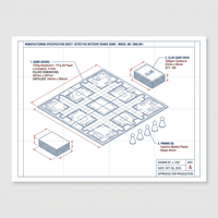 Juego de Mesa de Detectives Personalizado, OEM ODM, Cartón Personalizable, Impresión a Todo Color, Caja de Regalo, Cartón Gris de 1200g, Papel de Arte de 157g