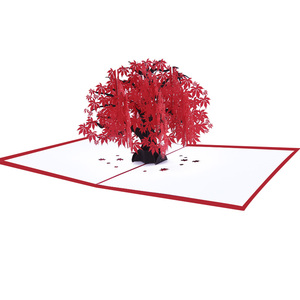3D Pop-up Tree Card for Birthday Parties Thank <strong>You</strong> Handmade Paper Greeting Card for Mom Wife for Anniversary <strong>Thinking</strong> <strong>You</strong> - Product Image 5