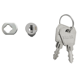 Cerradura con llave Vimar para tablero de distribución Beauty de 9,5 mm de longitud con llaves incluidas - Product Image 1