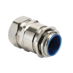 Presse-étoupe fileté PG en laiton nickelé étanche IP65 pour la protection des câbles - Product Image 1