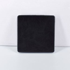 Makeup <b>Mirror</b> Square Makeup Vanity <b>Mirror</b> Double Sided Metal Make up <b>Compact</b> <b>Mirror</b> - Product Image 5